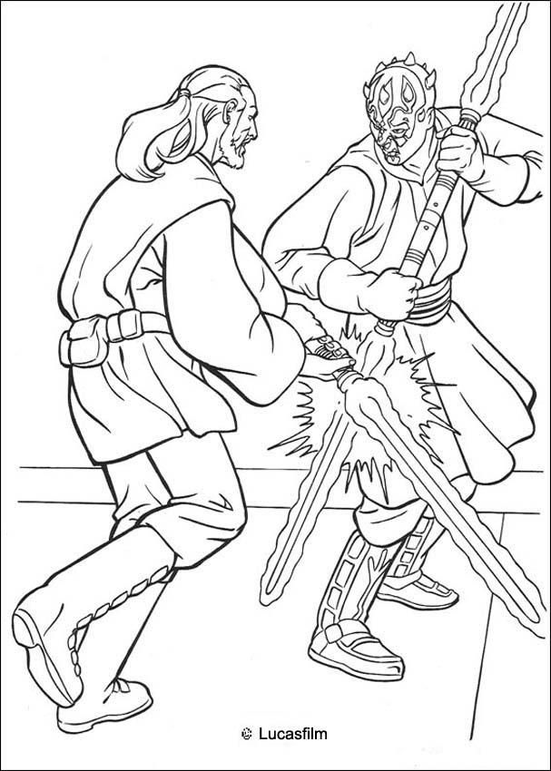 Darth Maul Coloring Pages Coloring Home