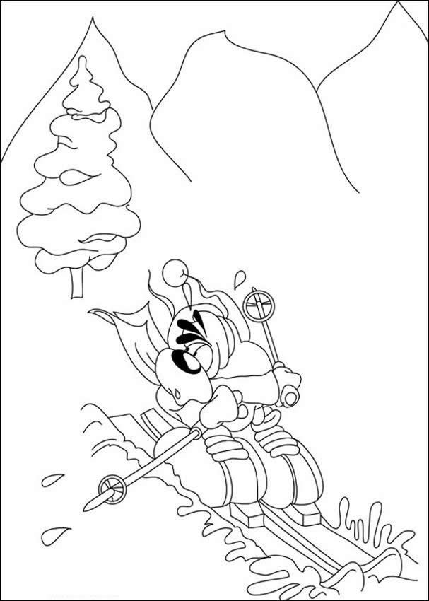 DIDDL coloring pages : 16 free printables of cartoon characters to 