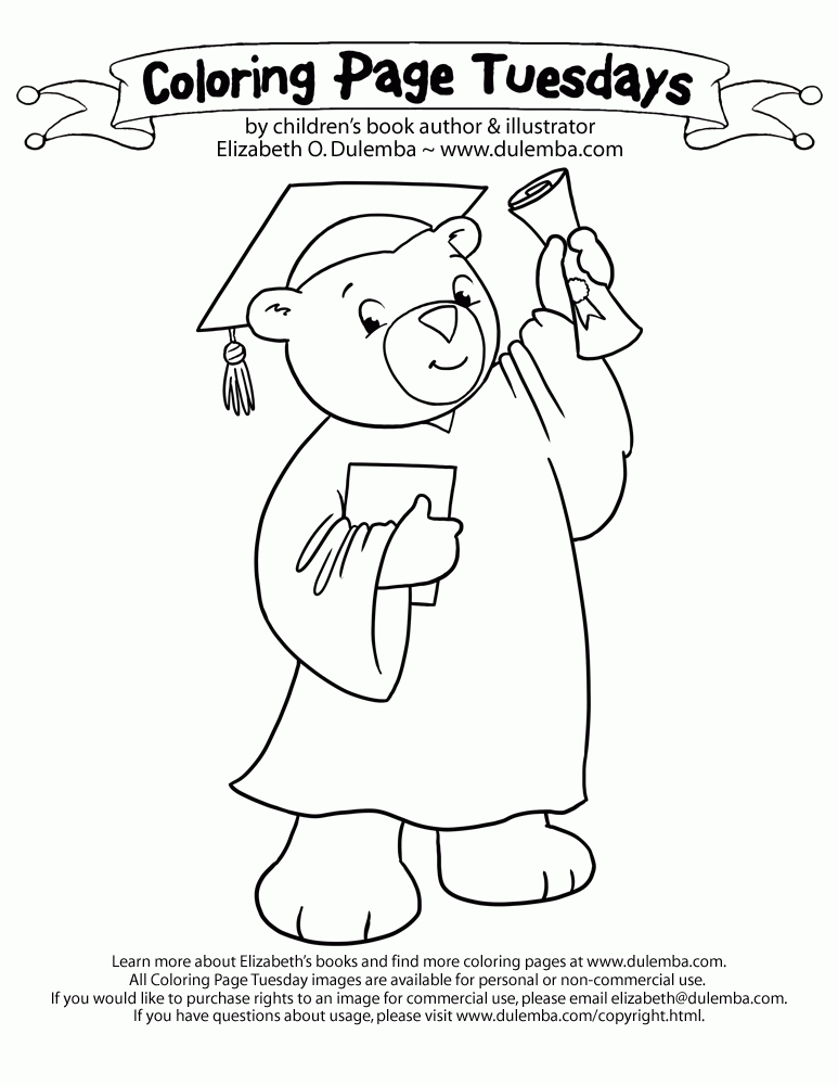 Congratulation Colouring Pages (page 3)