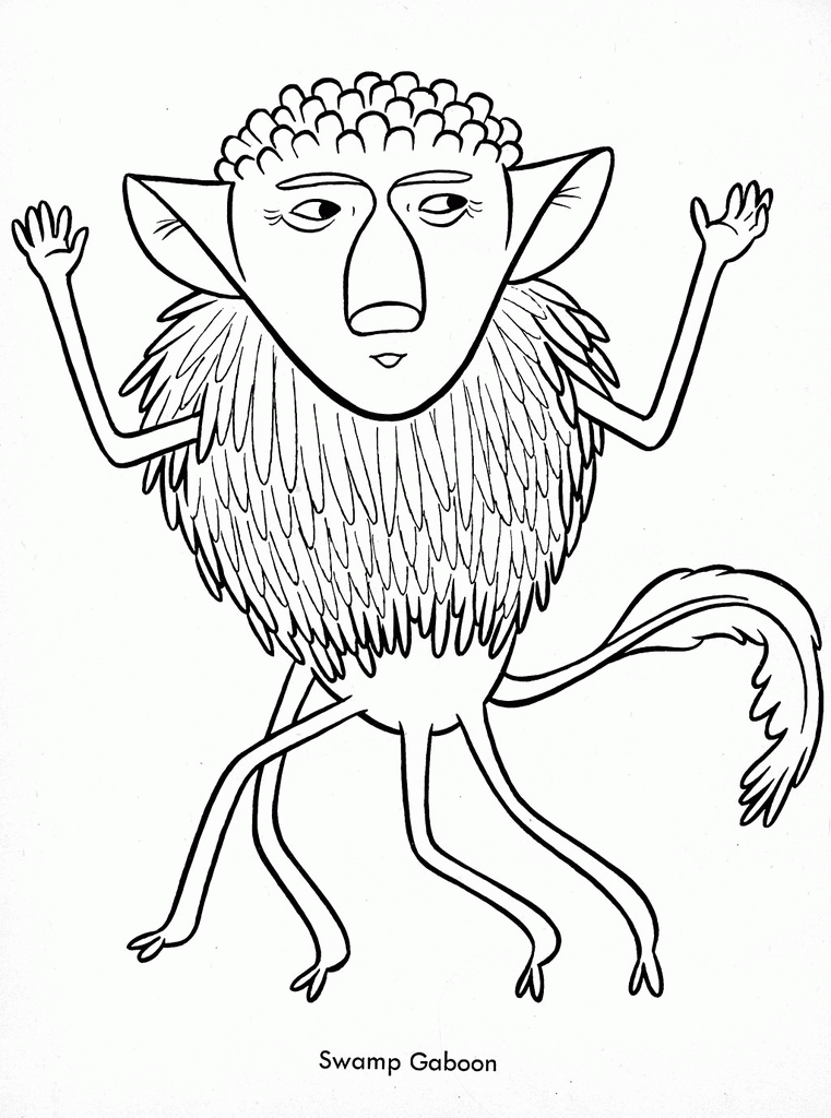 sundaponan: Funny Monsters Coloring Book, 1965