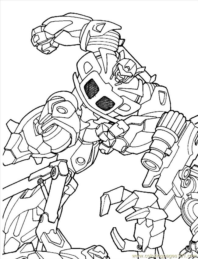 Coloring Pages Transformers (5) (Cartoons > Transformers) - free 