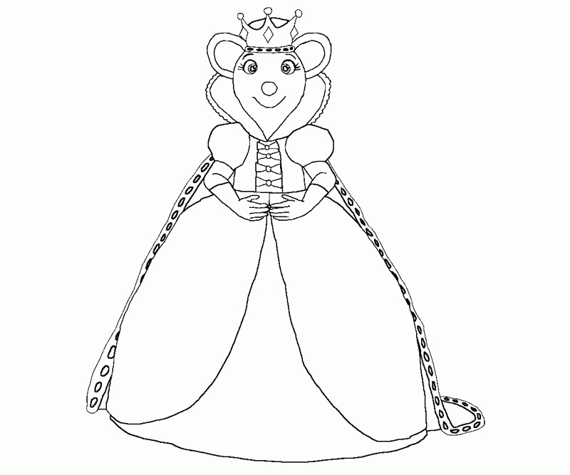 Angelina Ballerina Coloring Pages - Coloring Home