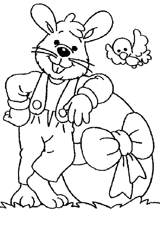 rabbit go home coloring pages - photo #19