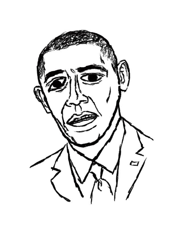 funny Obama coloring pages for kids | Coloring Pages