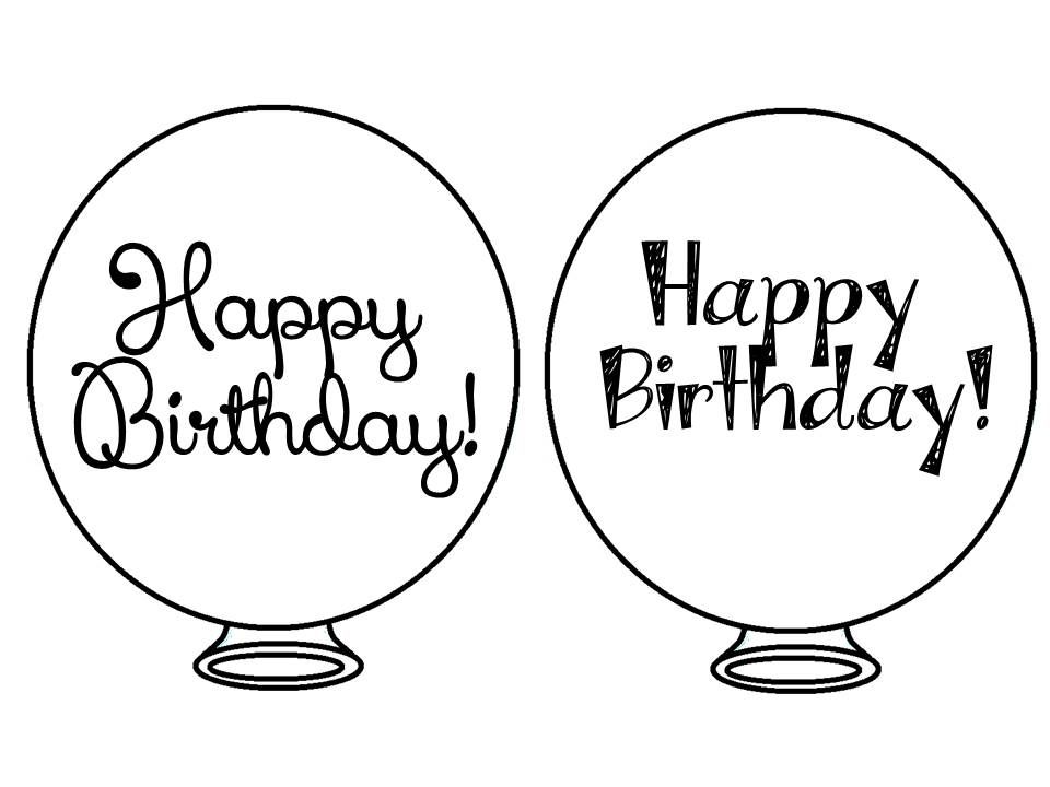 Tips & Tricks Teaching: Freebie: Birthday Balloons