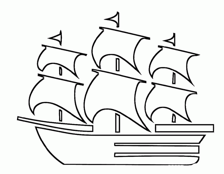 Ship : The Symbol Of The Skull Ship Coloring Page, The Small Ship 