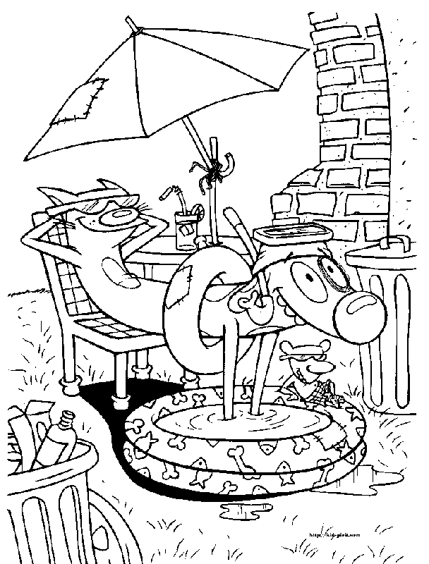 Nickelodeon Christmas Coloring Pages - Coloring Home
