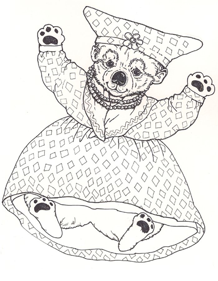 jan brett coloring pages for kids - photo #24