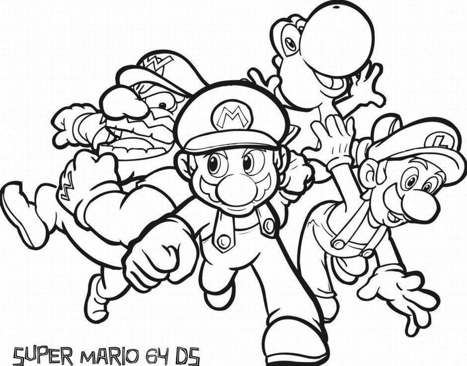 Mario Coloring Pages Mario Toad Coloring Pages Printable 223094 