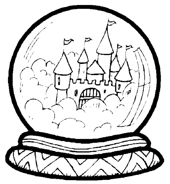 Coloring Page - Castle coloring pages 19