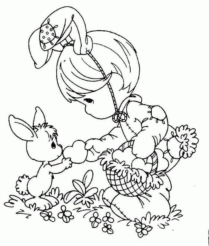 Disney Princess Easter Coloring Pages | Best Coloring Pages