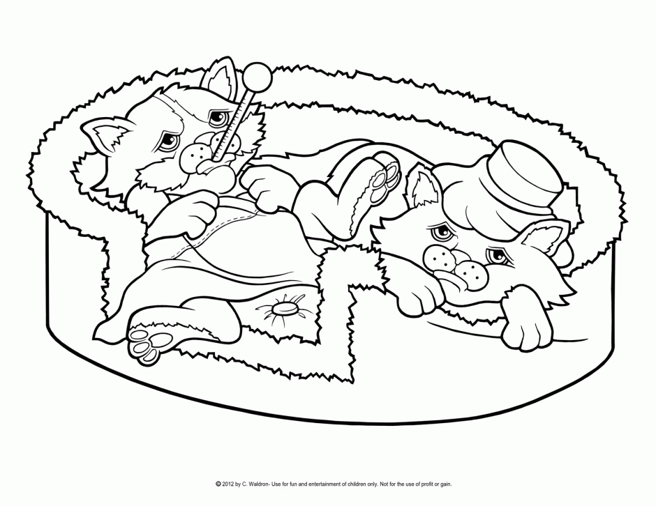 Printable Kitten Coloring Pages Printable Cheshire Cat Coloring 