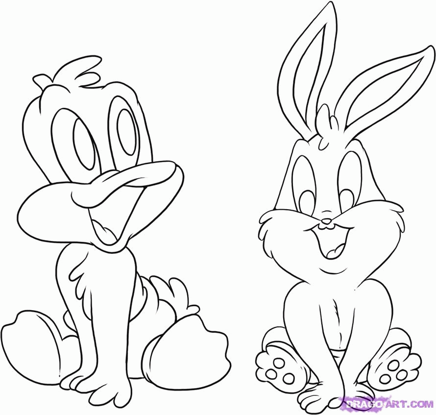 Baby Looney Tunes Coloring Pages Online
