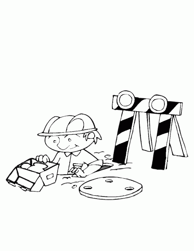 Construction Coloring Pages for kids | Free Coloring Pages