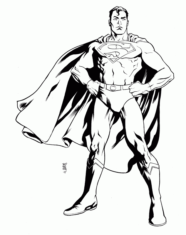 man of steel online coloring pages - photo #2