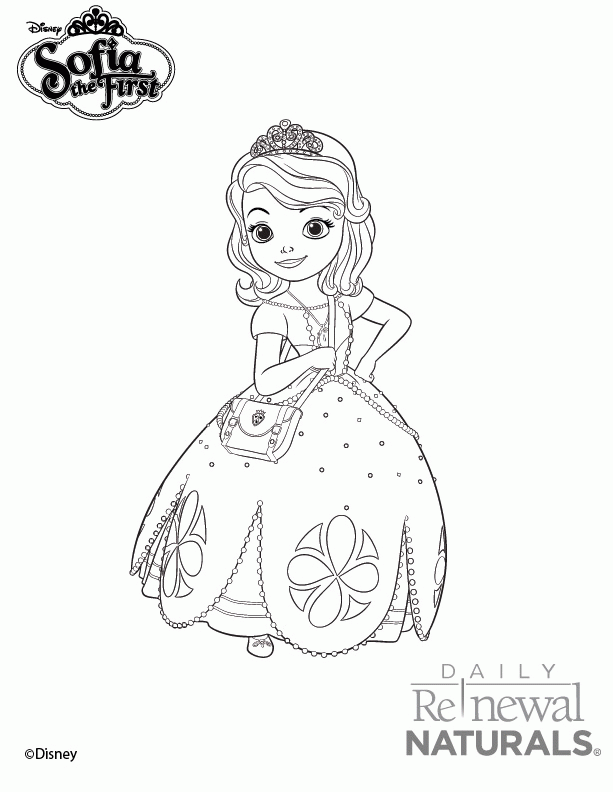 Sofia The First Printable Coloring Pages - Coloring Home