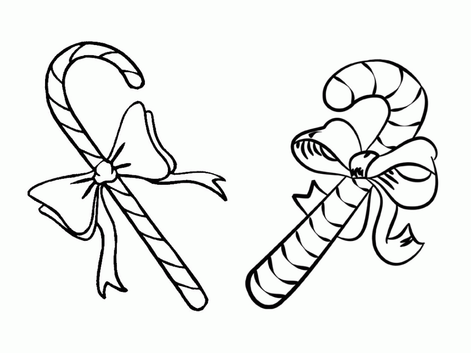 Candy Cane Coloring Pages For Kids Id 104771 Uncategorized Yoand 