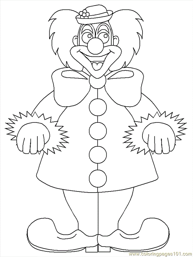 Circus Animals Colouring Pages (page 3)