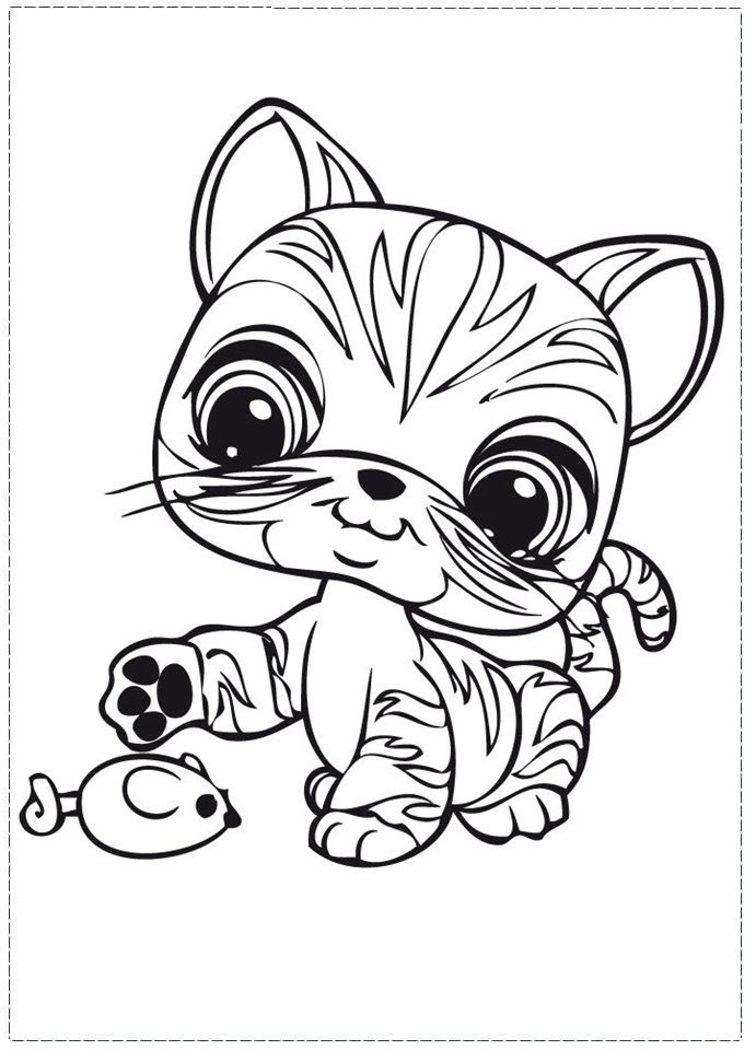 My Littlest Pet Shop Coloring Pages - Coloring Home