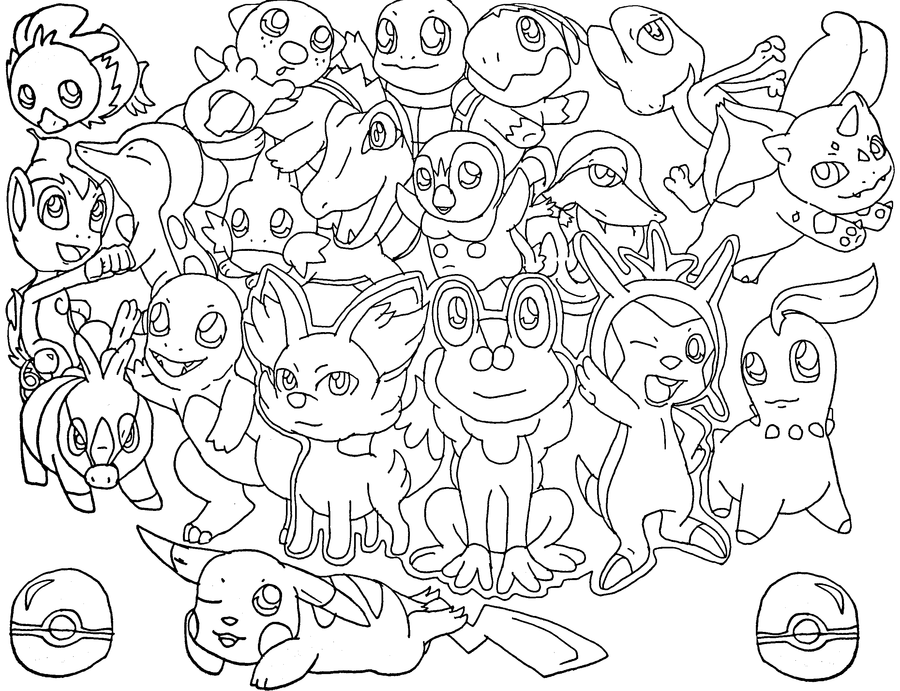 coloring pages pokemon piplup - photo #32