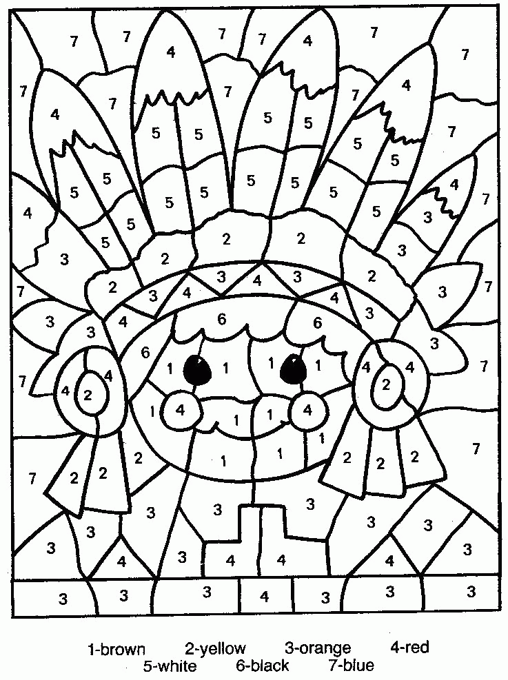 Native American Printable Coloring Pages - Coloring Home