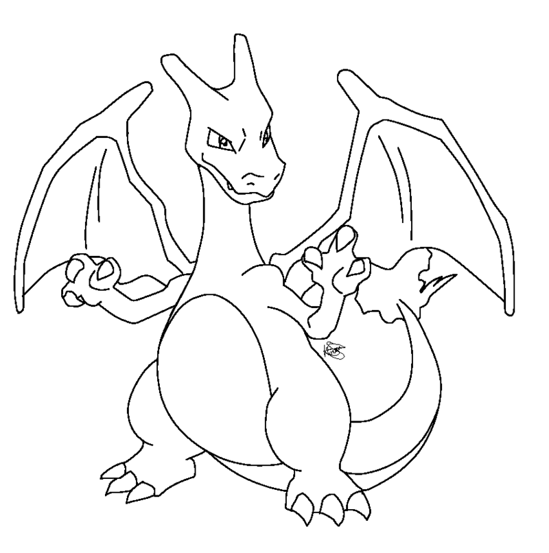 Pokemon Coloring Pages Charizard - Coloring Home