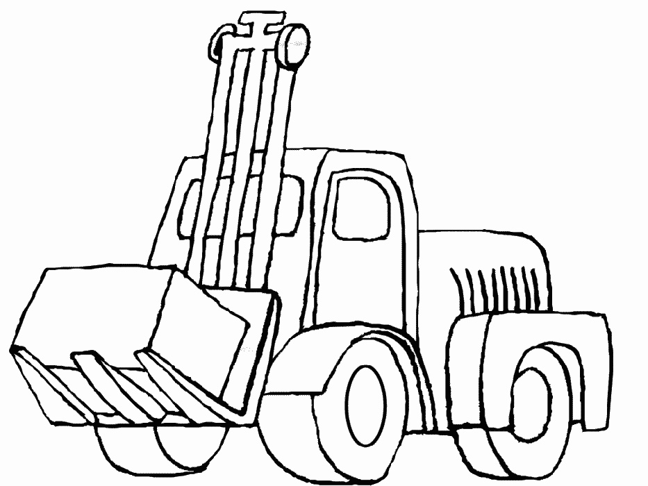 Construction Coloring Pages For Kids - Coloring Home