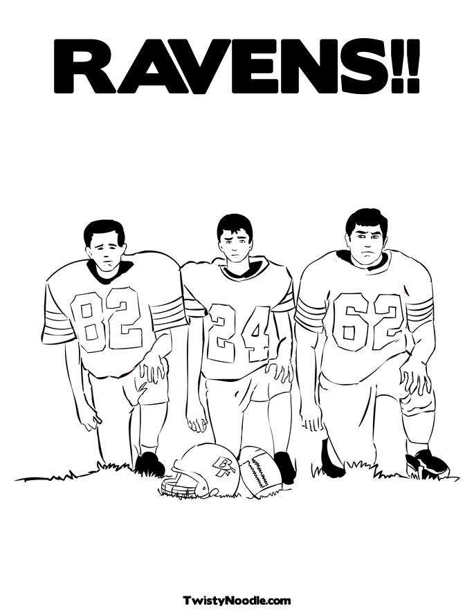 Baltimore Ravens Coloring Pages - Coloring Home