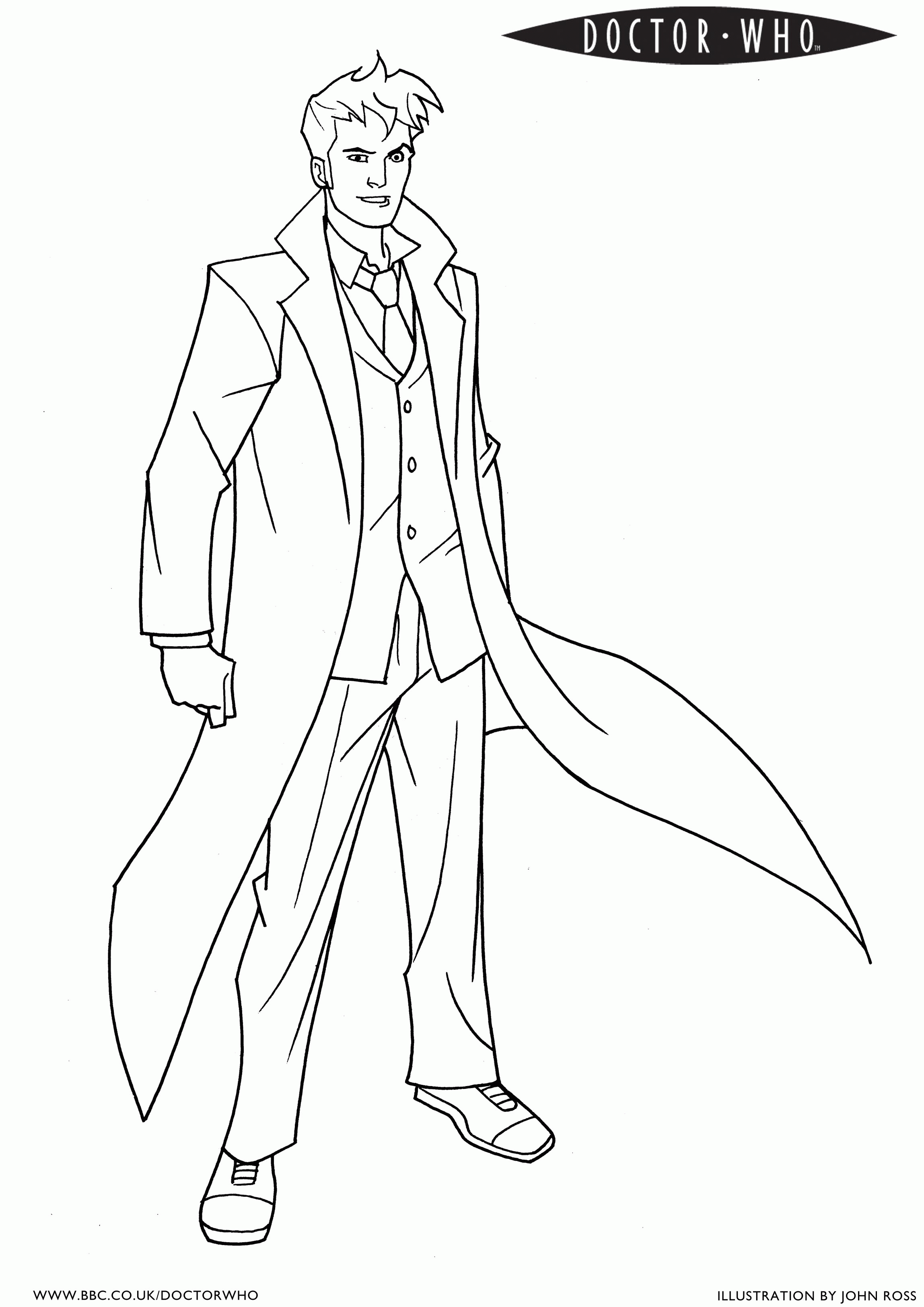 Doctor Who Coloring Pages - Coloring Home