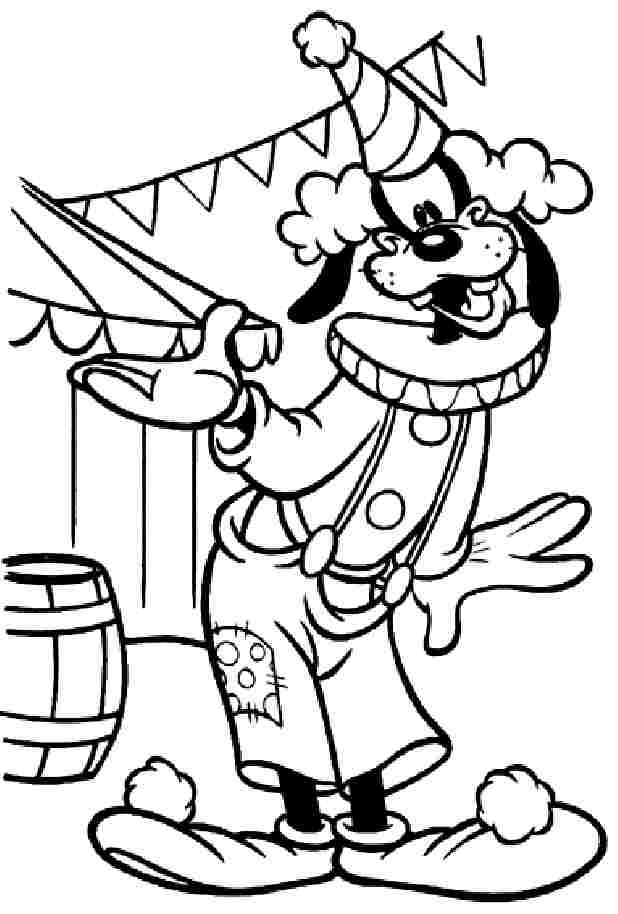 Printable Free Coloring Pages Coloring Pages Cartoon Disney Goofy 