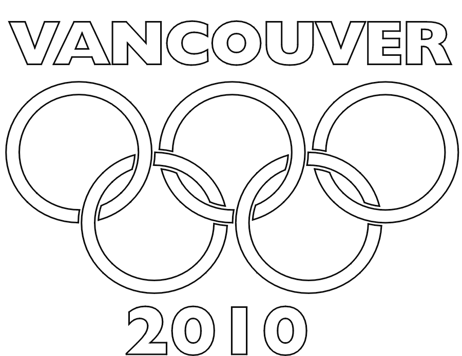 Olympic Coloring Pages; Vancouver 2010