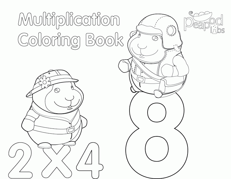 multiplication-color-by-number-printable