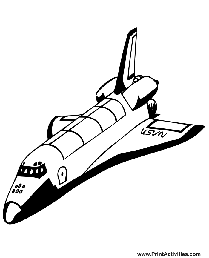 coloring pages shuttle 747  coloring home