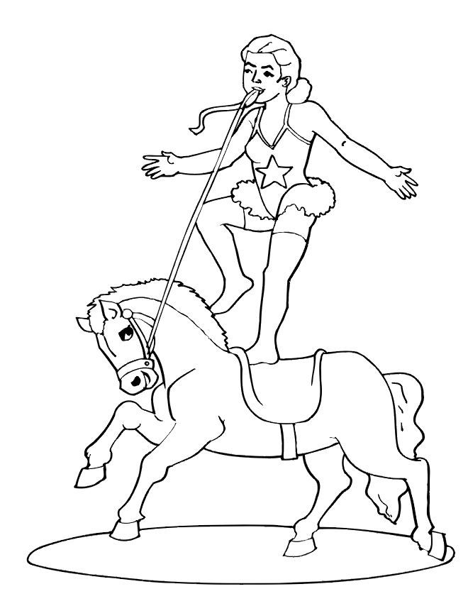 circus pichers Colouring Pages