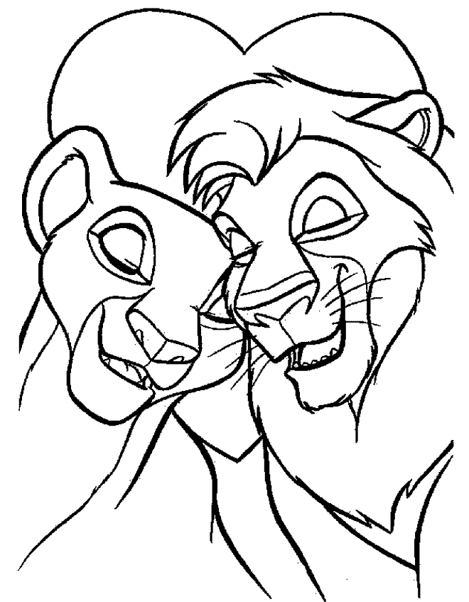 Lion king 2 coloring pages | coloring pages for kids, coloring 