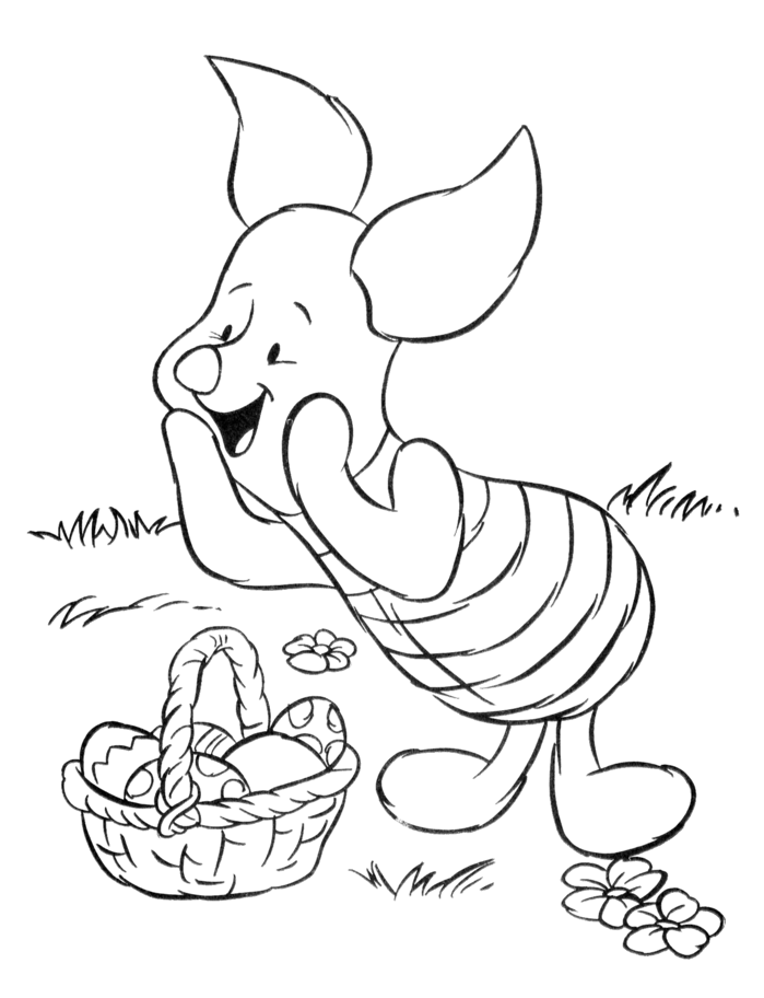 Piglet Coloring Pages
