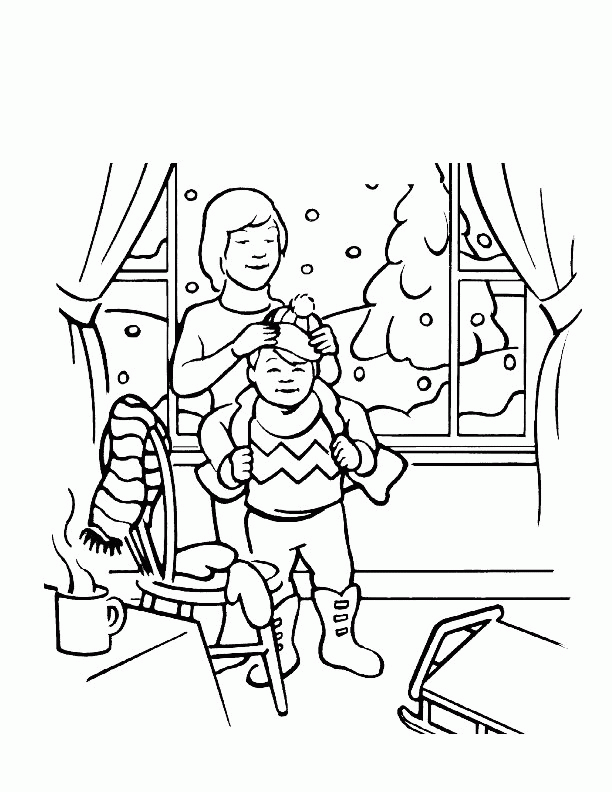 Free Holiday Coloring Printables | Other | Kids Coloring Pages 