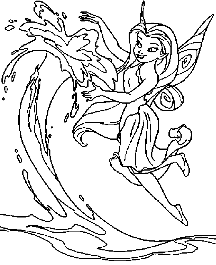 Disney Fairies Coloring Pages – 754×926 Coloring picture animal 