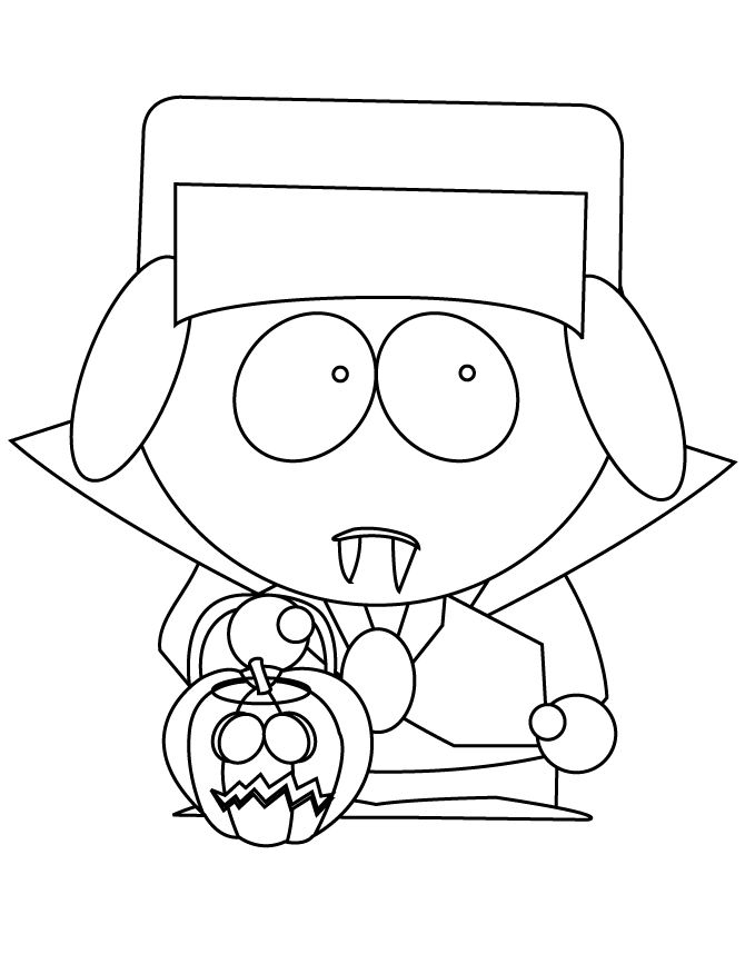 Drawing South Park #31150 (Cartoons) – Printable coloring pages