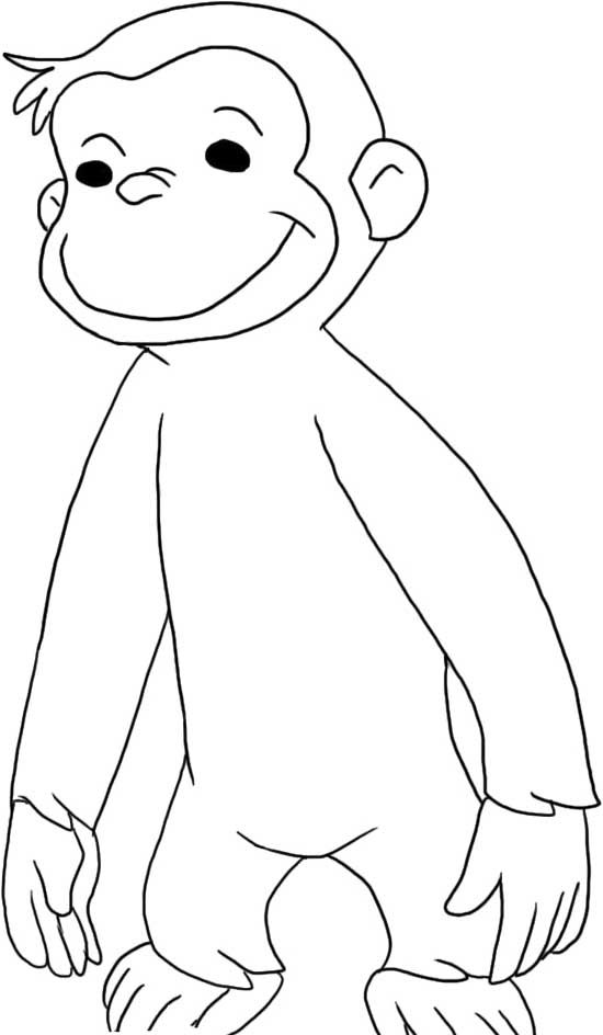 Curious George Coloring Pages | Free Coloring Pages