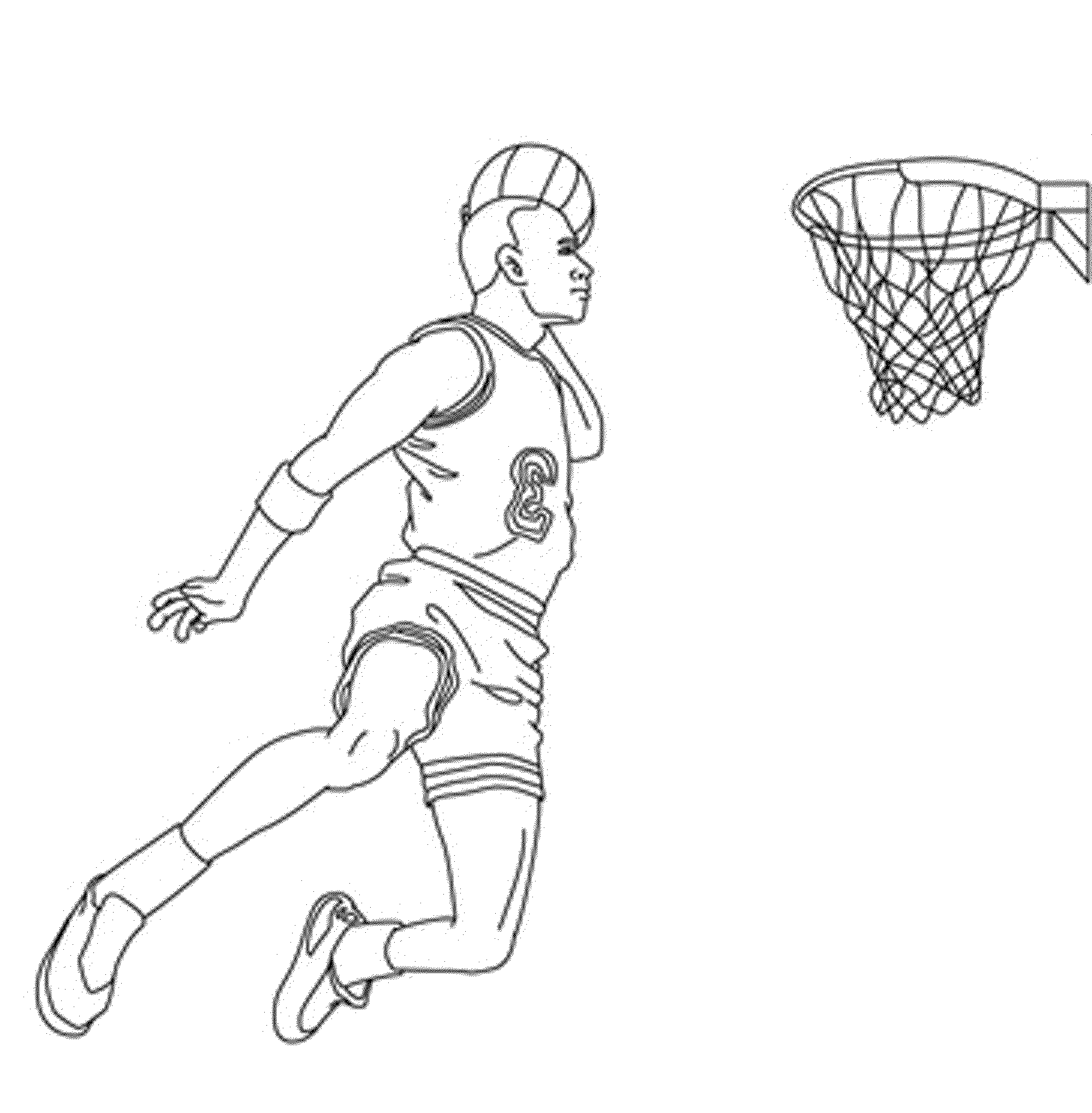college basketball coloring pages - Printable Kids Colouring Pages