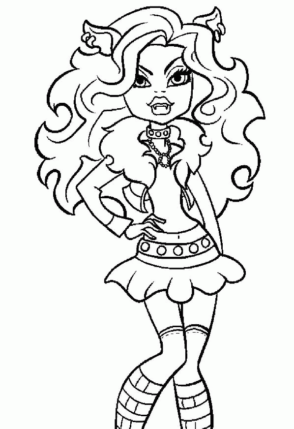 Kids-n-fun.com | 32 coloring pages of Monster High