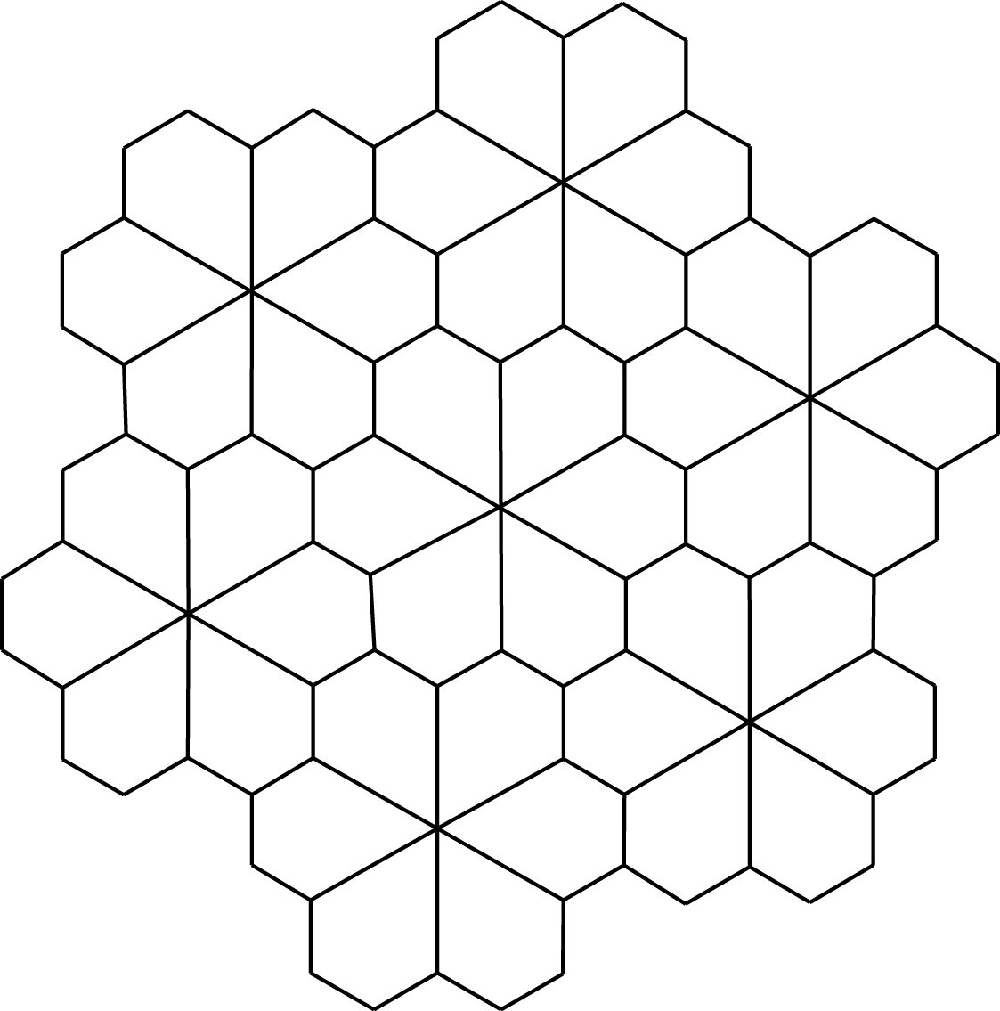 Printable Tessellation Coloring Page