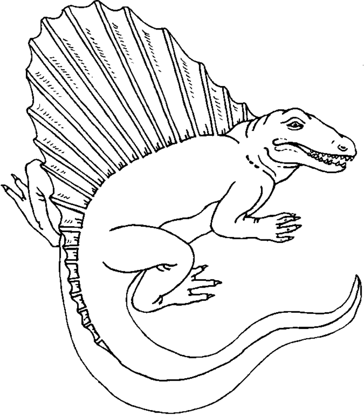 Dinosaur Printable Coloring Pages Free - Coloring Home