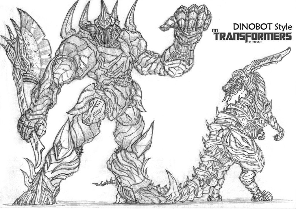 Transformers Age Extinction Coloring Pages Home 7 Pics Dinobots 4