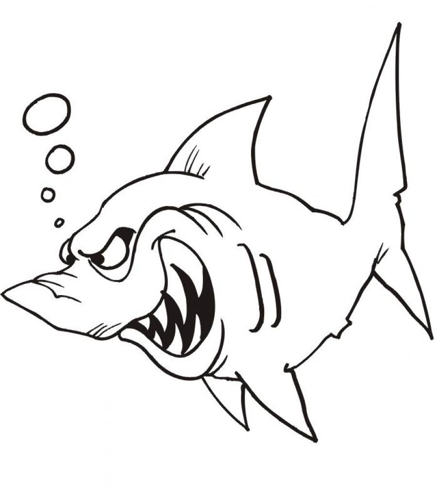 Fish Printable Coloring Pages - Coloring Page