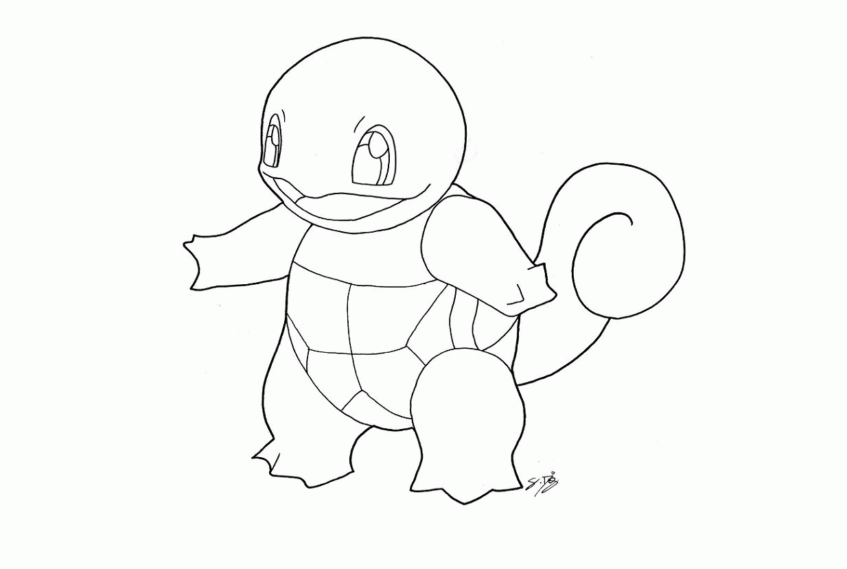 Squirtle coloring pages Coloring Pages & Pictures IMAGIXS, Pokemon ...