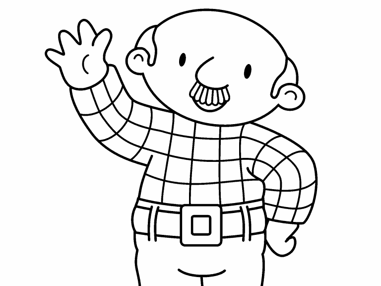 Farmer Pickles coloring page - Coloring Pages 4 U