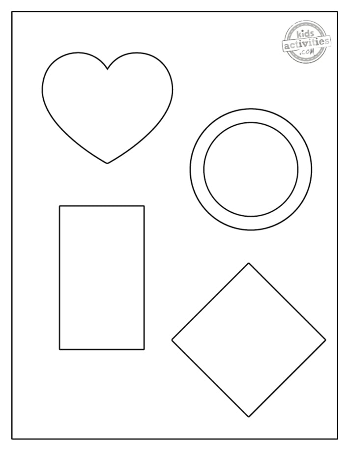 Free Printable Shape Coloring Pages ...