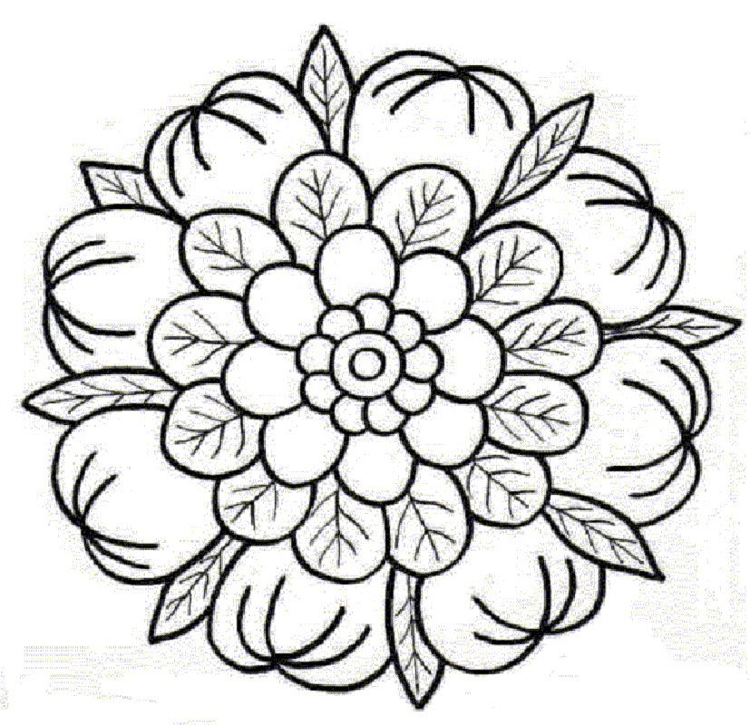 Related Lotus Flower Mandala Coloring Pages item-14766, Printable ...